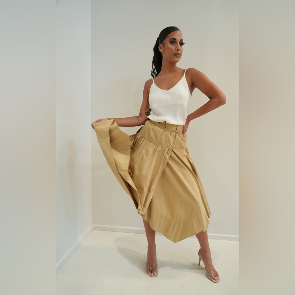 Oatmeal skirt